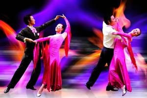 交际舞初级教程慢四和快四基本步法