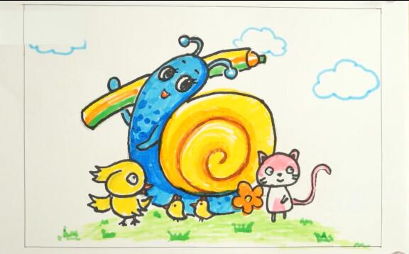 多彩动物园可爱的小蜗牛（下）