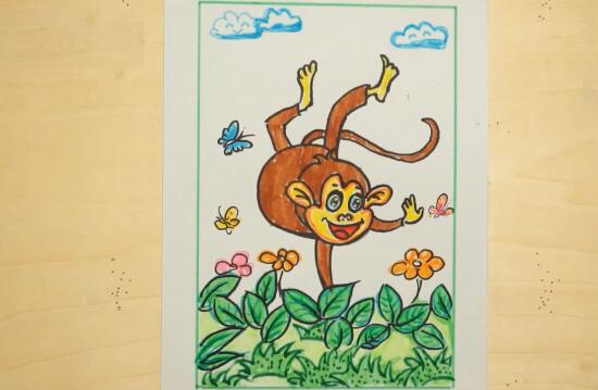 多彩动物园捉蝴蝶的小猴子（下）